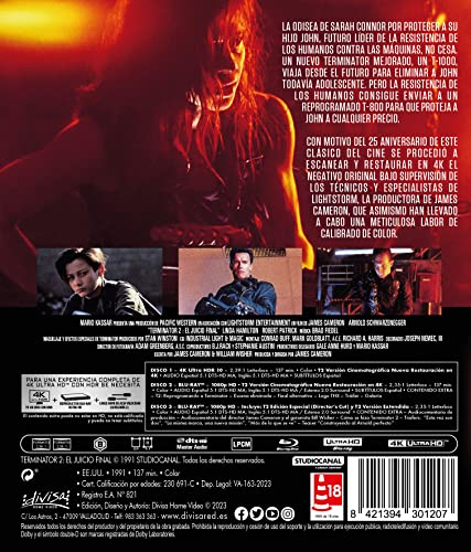 Detalle 2 de Divisa HV Terminator 2 4K UHD Blu-ray