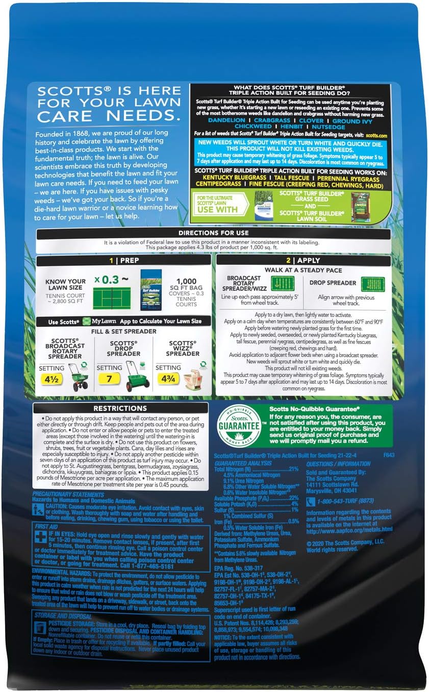 Detalle 2 de Scotts weed preventer and fertilizer, 4.3 lbs.