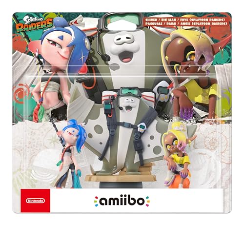 Detalle de amiibo Splatoon Raiders 3en1 de Nintendo — análisis y guía de compra