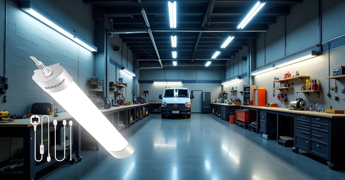 Thumbnail 6 de BERIXDEEP 2ft LED Batten Light 18W