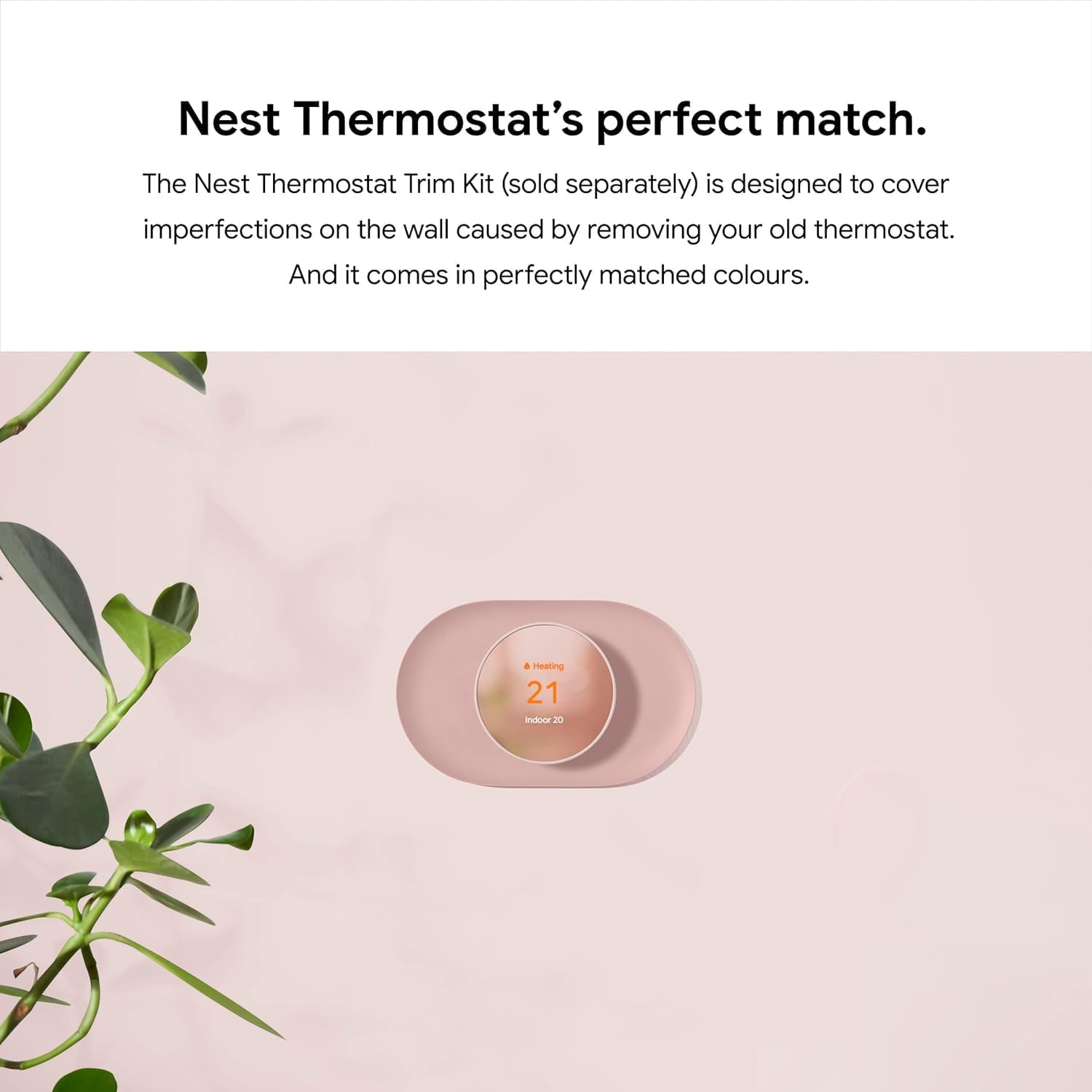 Detalle de Google Nest Thermostat Smart Wi-Fi Thermostat, Charcoal, Auto-Scheduling