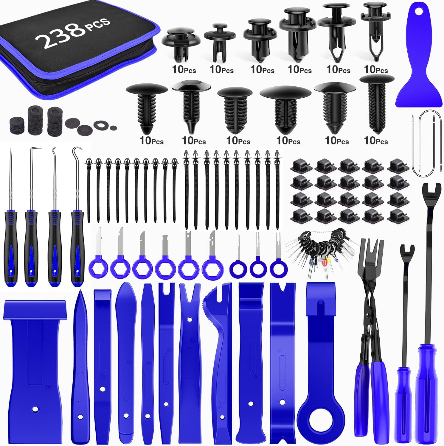 Detalle de GOOACC 238Pcs Trim Removal Tool kit 🛠