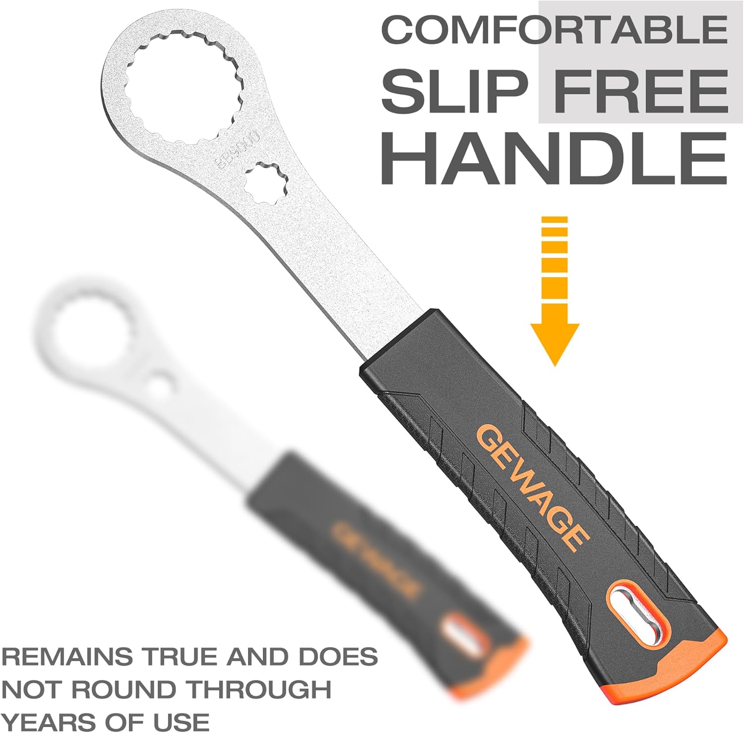 Thumbnail 1 de GEWAGE Attrezzo per bicicletta Centerlock: chiave a pedale multiuso, compatibile con Hollowtech II e BB diverse