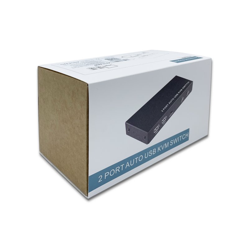 Detalle de Aisens A111-0400 Switch KVM de Puertos USB + HDMI: controla 2 PCs con un solo teclado y monitor