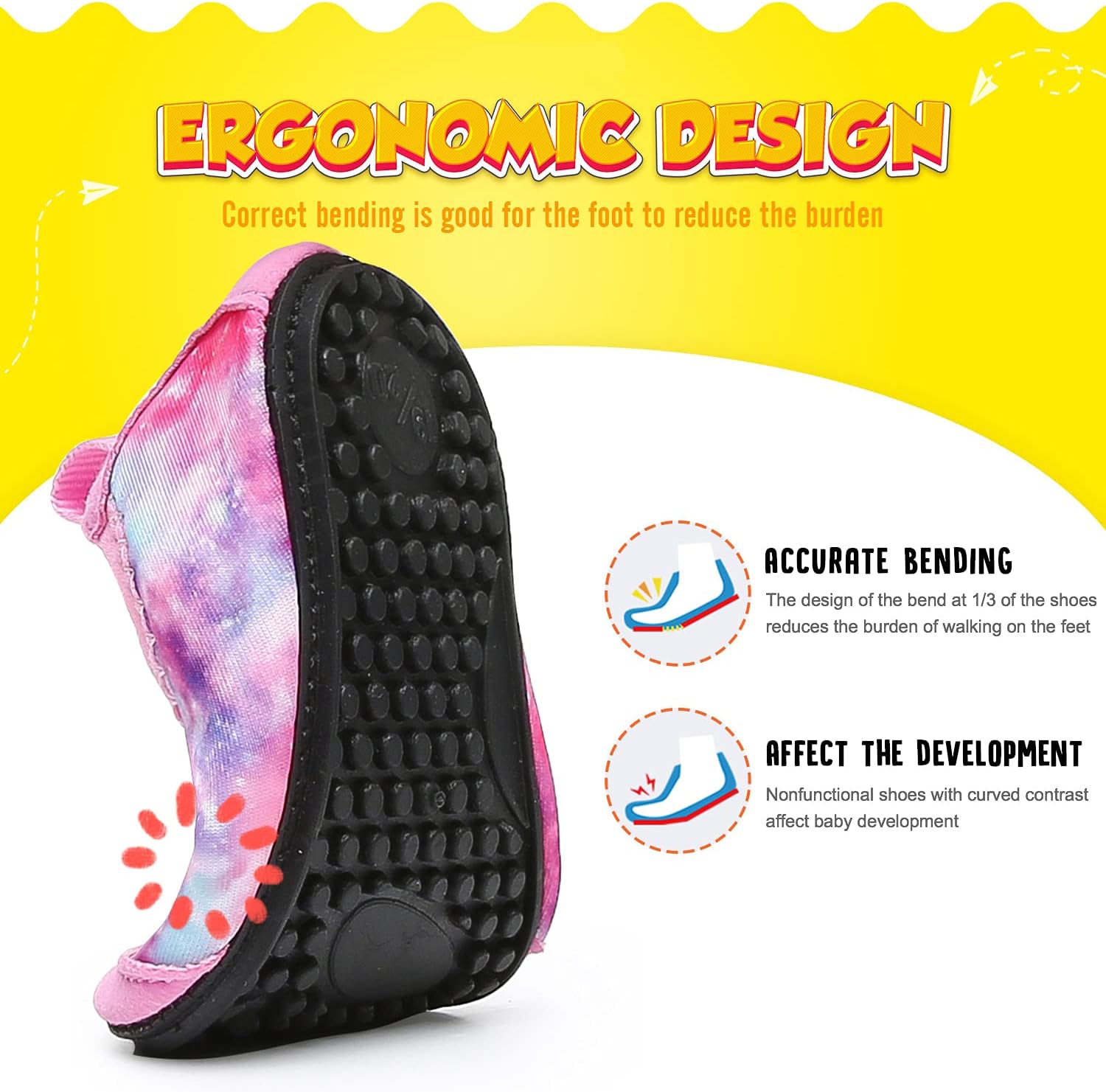 Thumbnail 2 de Yorgou Baby Water Shoes: Lightweight, Flexible Aqua Socks for Toddlers