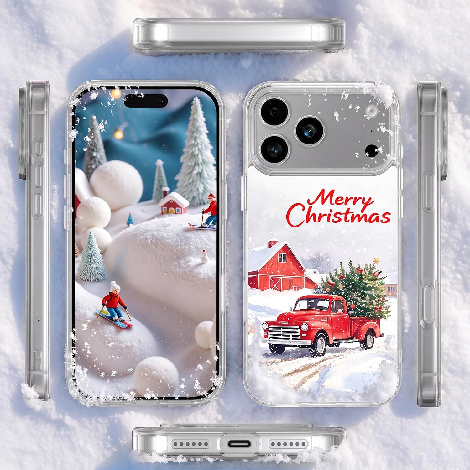 Detalle 2 de ILFINDYOU Christmas phone case for iPhone 17 Pro Max