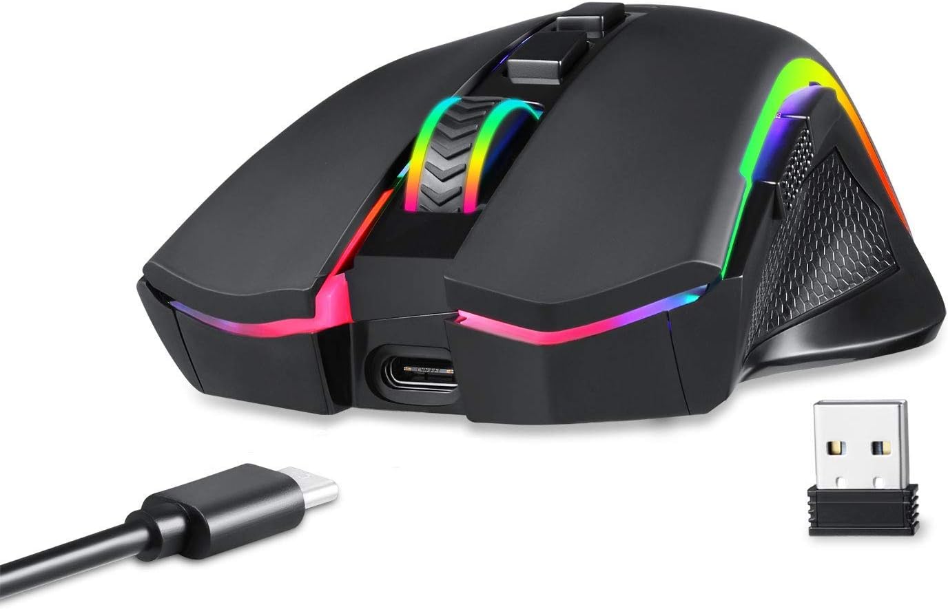 Thumbnail 1 de Redragon M602 Griffin RGB Wireless Gaming Mouse
