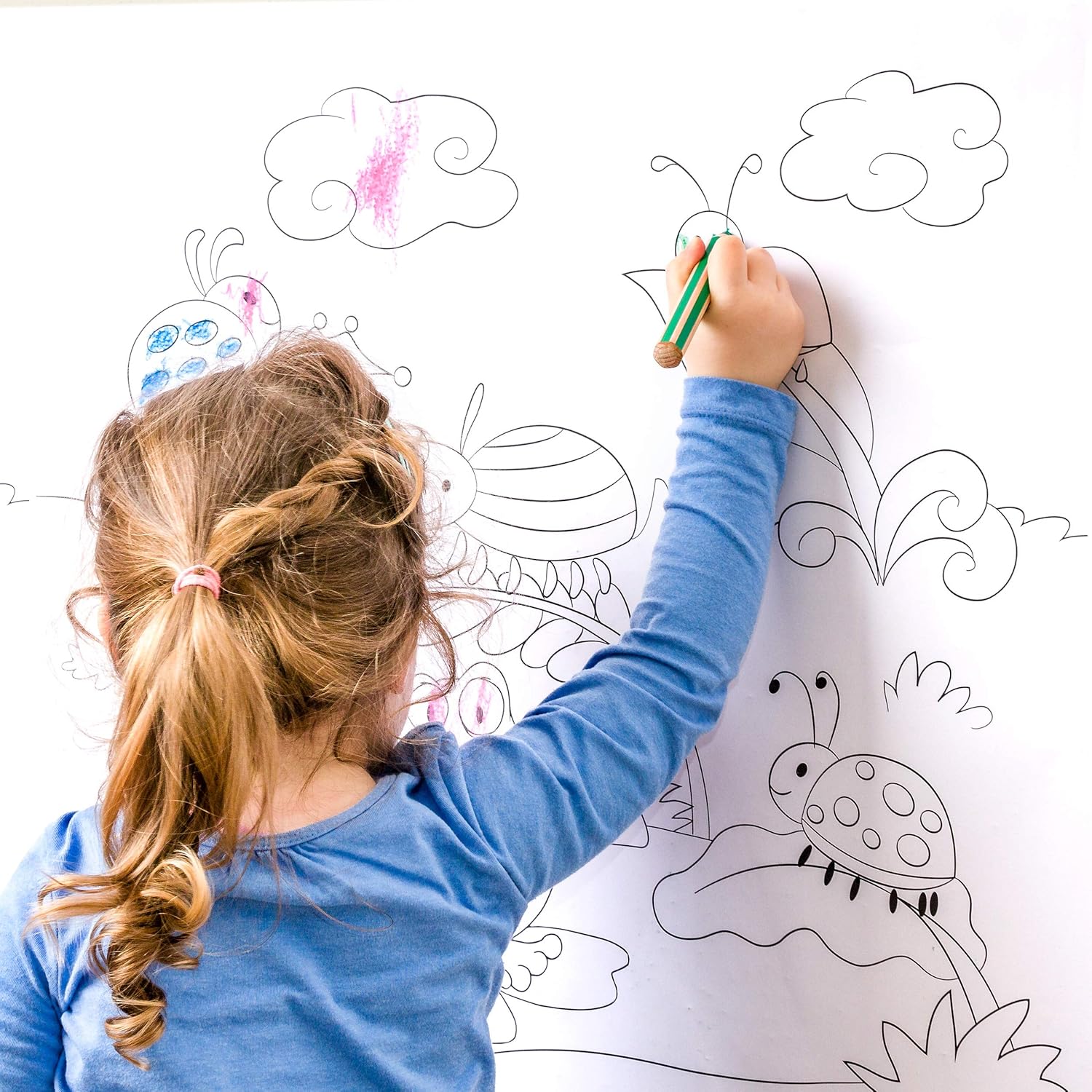 Thumbnail 3 de STAEDTLER Noris junior 3in1 Buntstift (Bunt-, Wachsmal- und Aquarellstift) – 12 Farben im Kartonetui