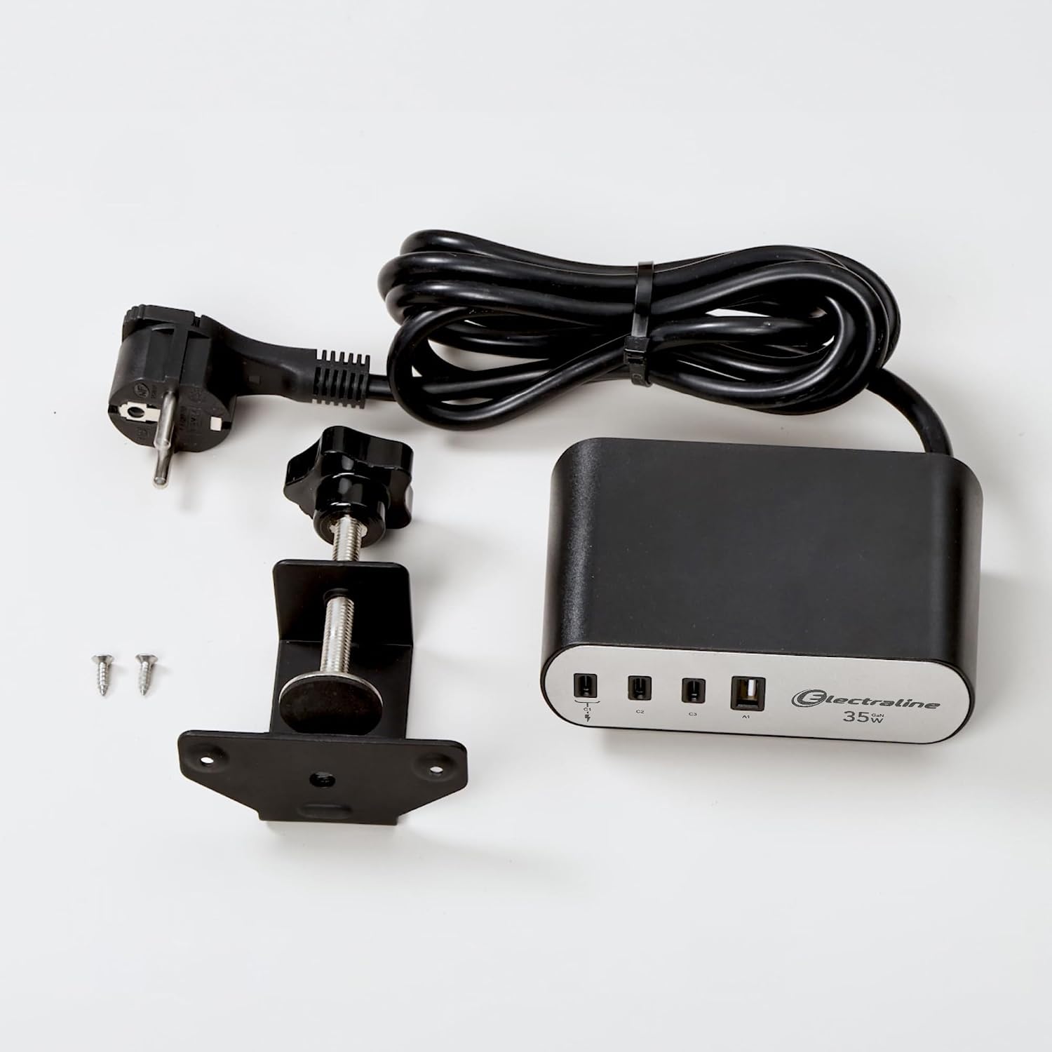 Thumbnail 5 de Electraline Steckdosenleiste Büro mit USB PD