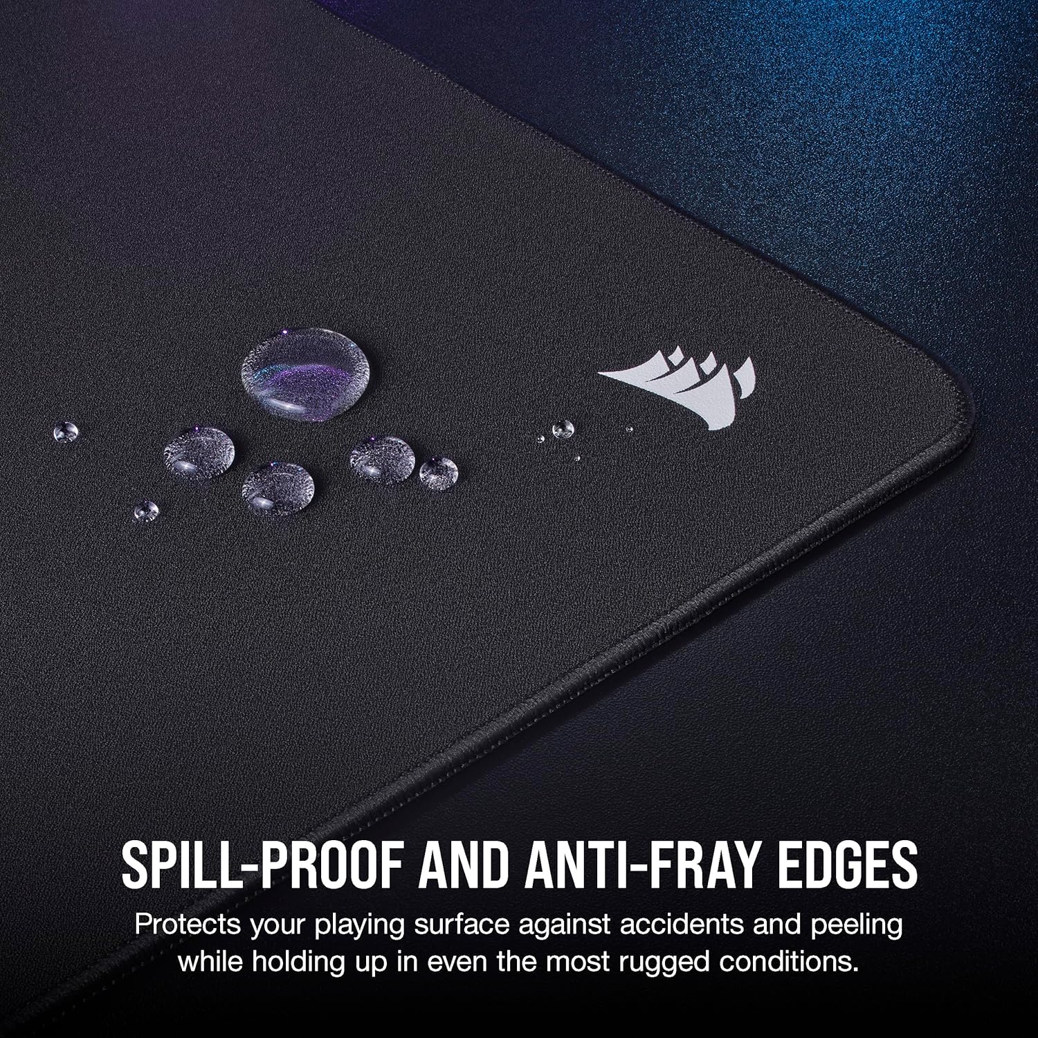 Thumbnail 3 de Corsair MM500 v2 Hybrid Cloth Gaming Extended Mouse Pad (93cm x 30cm) with Spill-Proof Coating