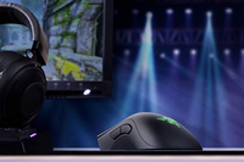 Detalle 2 de Razer DeathAdder Elite Gaming-Maus (schwarz) mit 16.000 DPI optischem Sensor & Chroma RGB