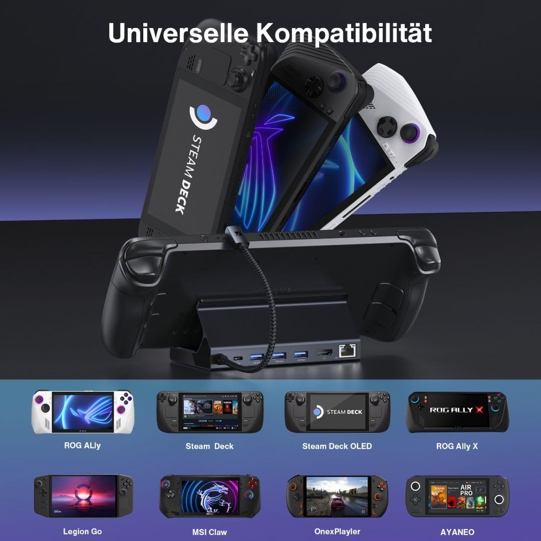 Detalle 2 de iVANKY Docking Station 100W für Steam Deck