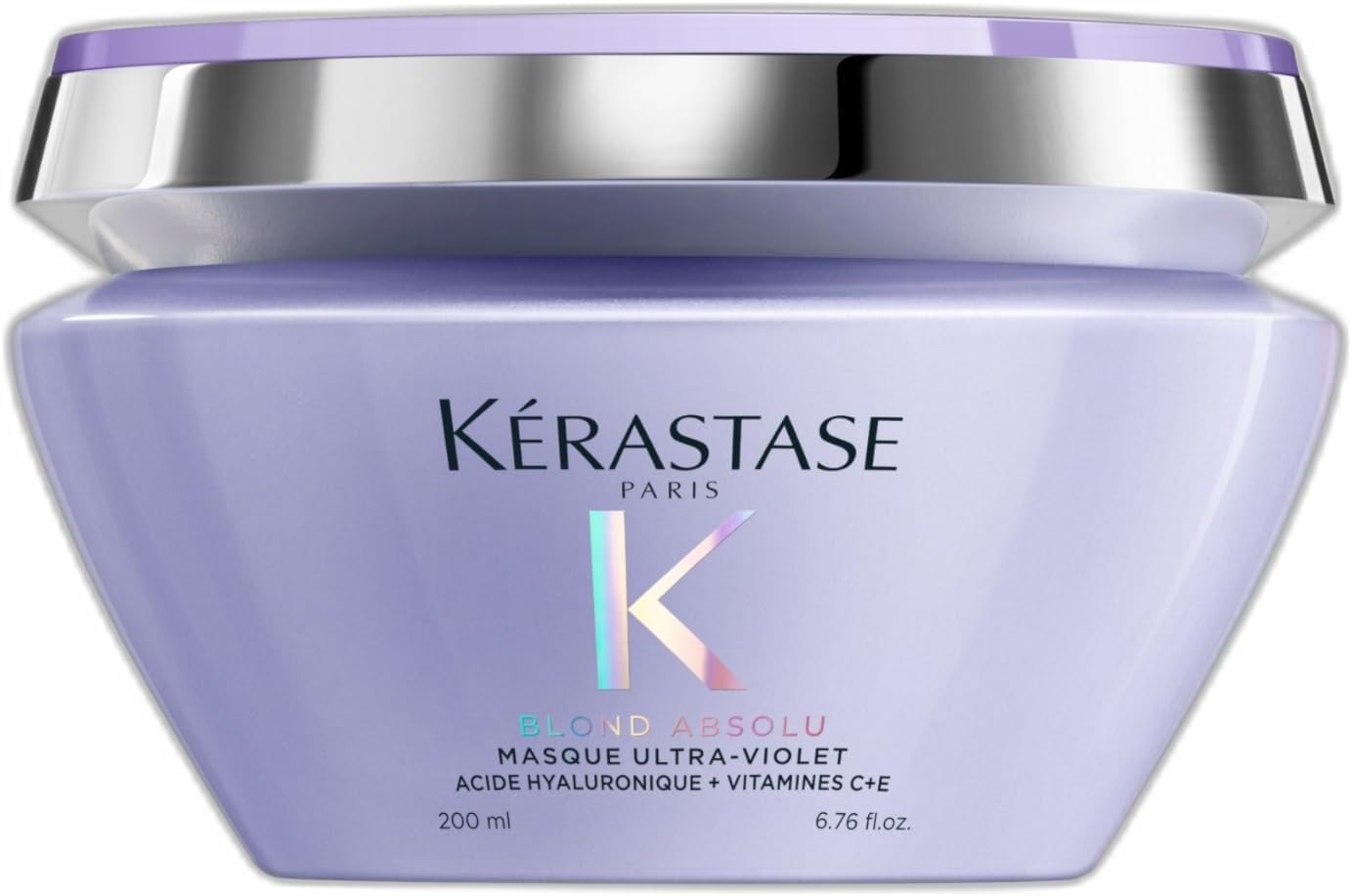 Detalle de Kérastase Blond Absolu Anti-Brass Purple Hair Mask (Masque Ultra-Violet) with Hyaluronic Acid & Edelweiss, 200ml
