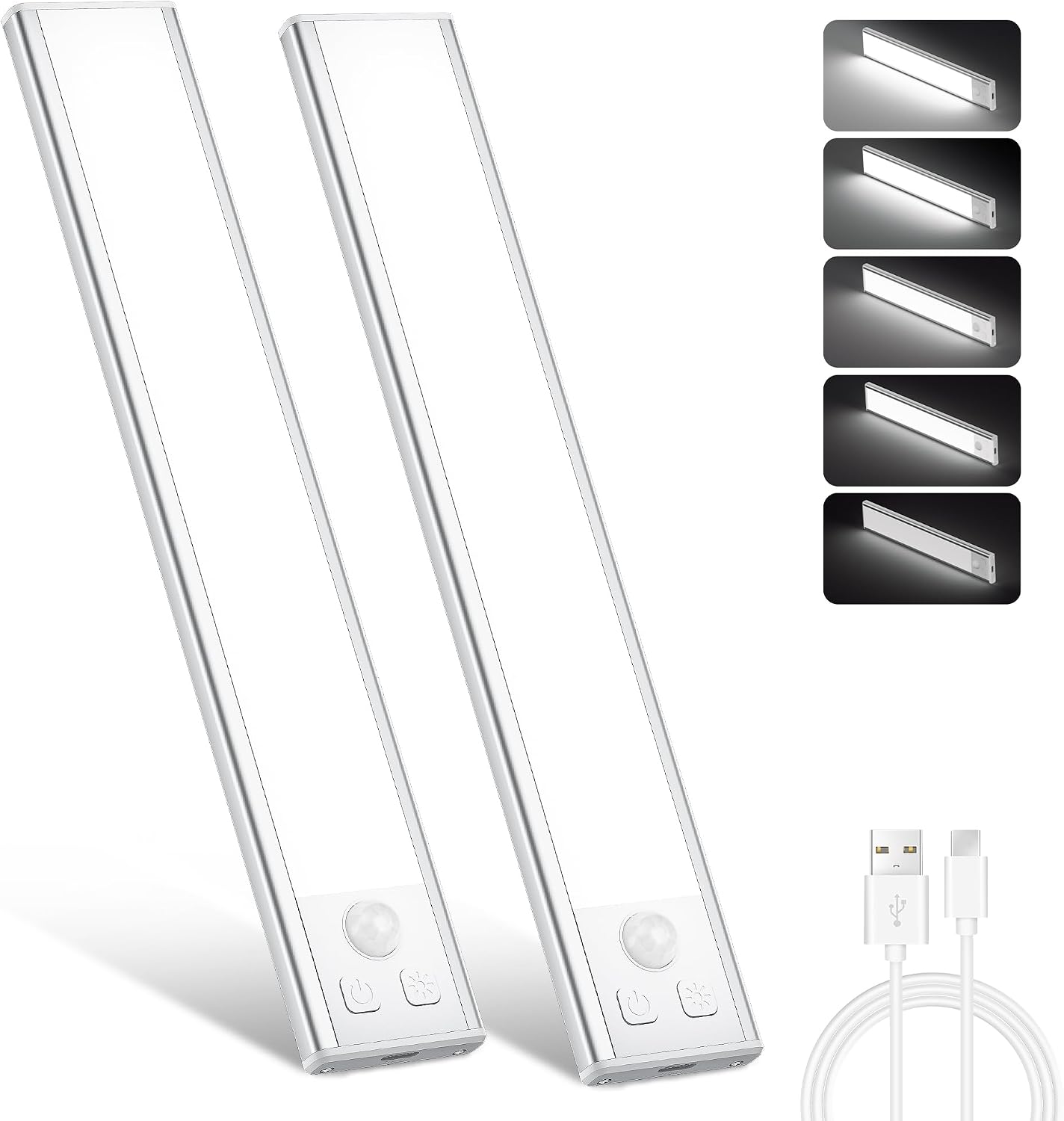 Detalle de Ylatoial Luce armadio LED con sensore e dimmer