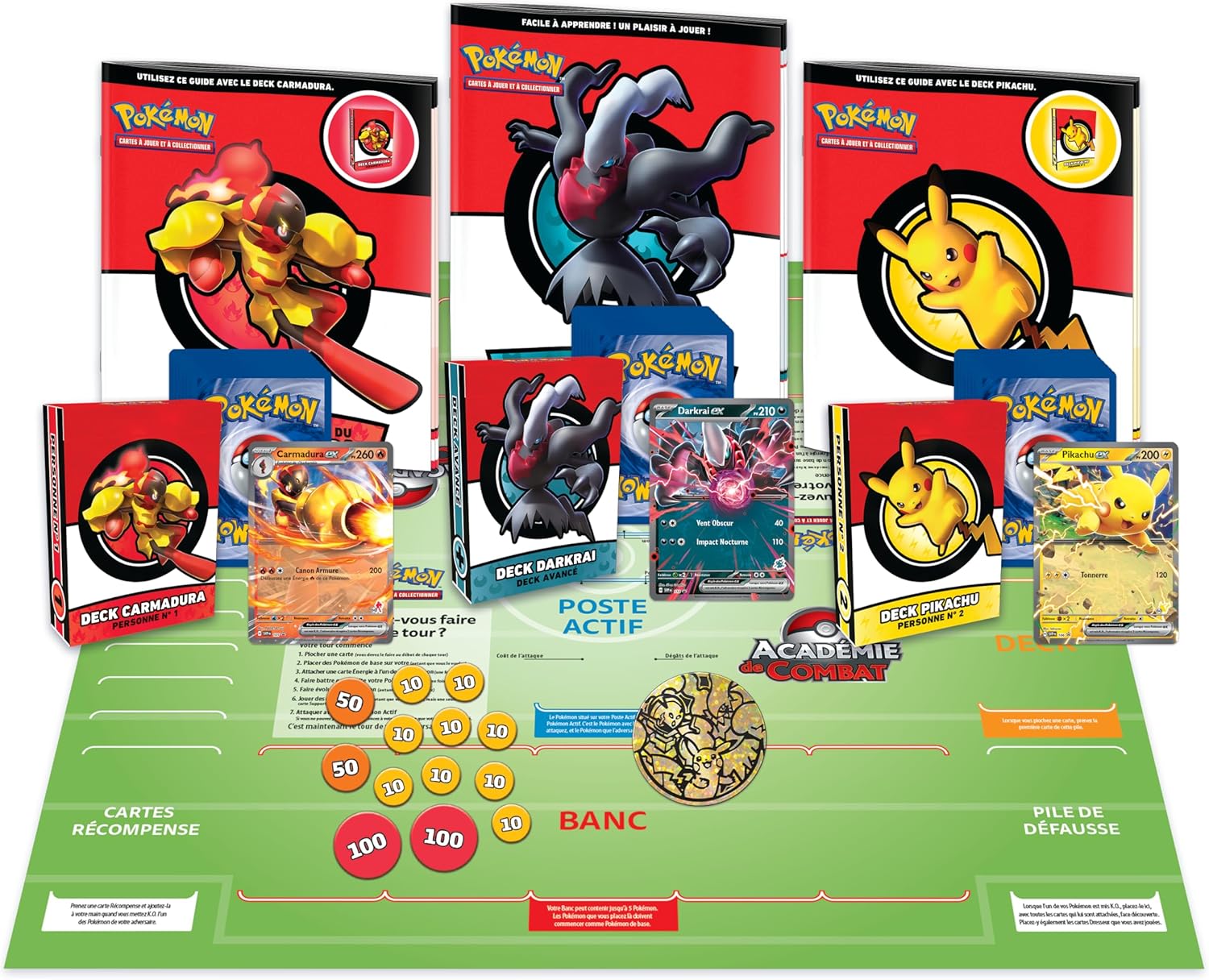 Thumbnail 4 de Pokémon Académie de Combat JCC Pikachu-ex