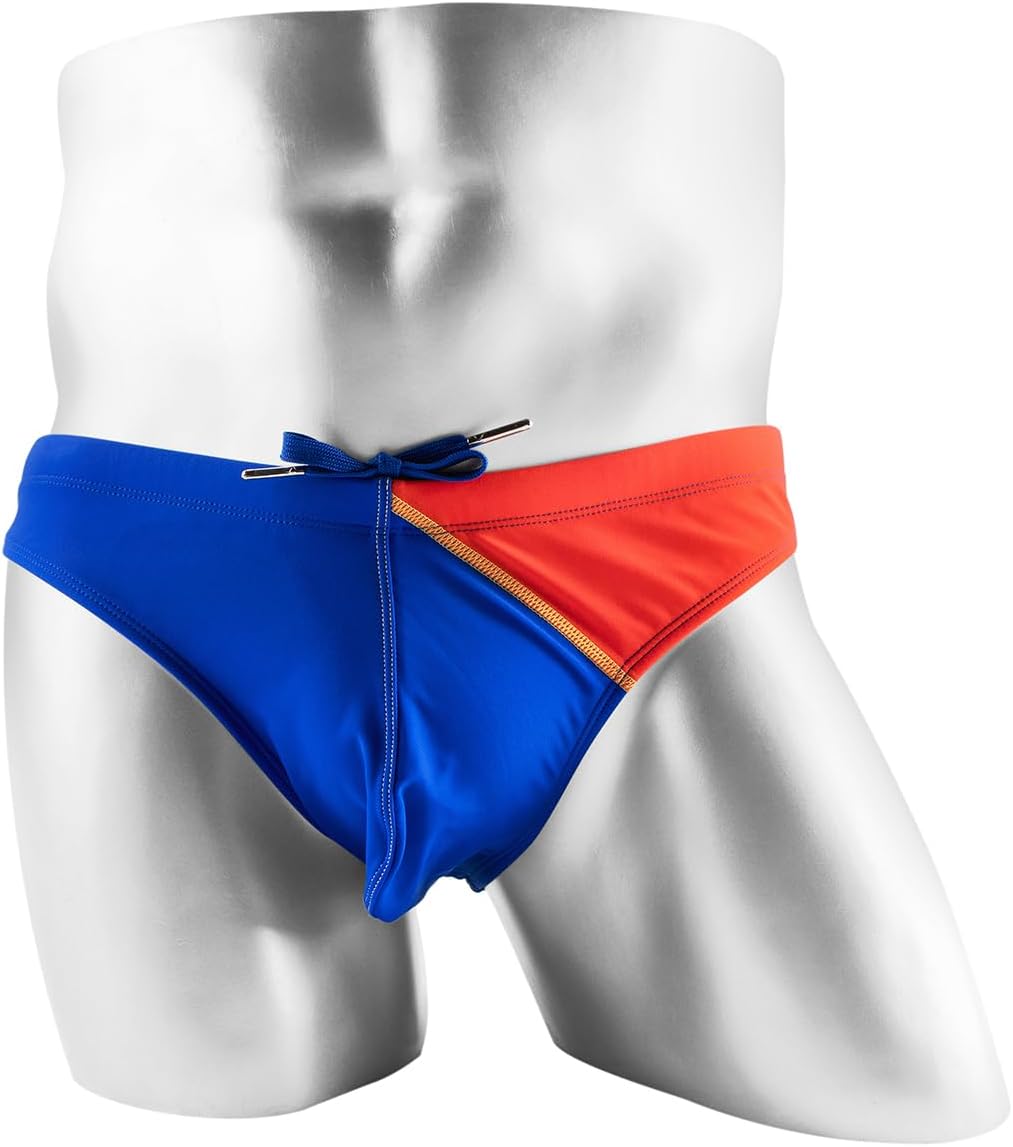 Detalle de BIATWOWR Adjustable Low Rise Swim Brief mit Bulge Pouch Design