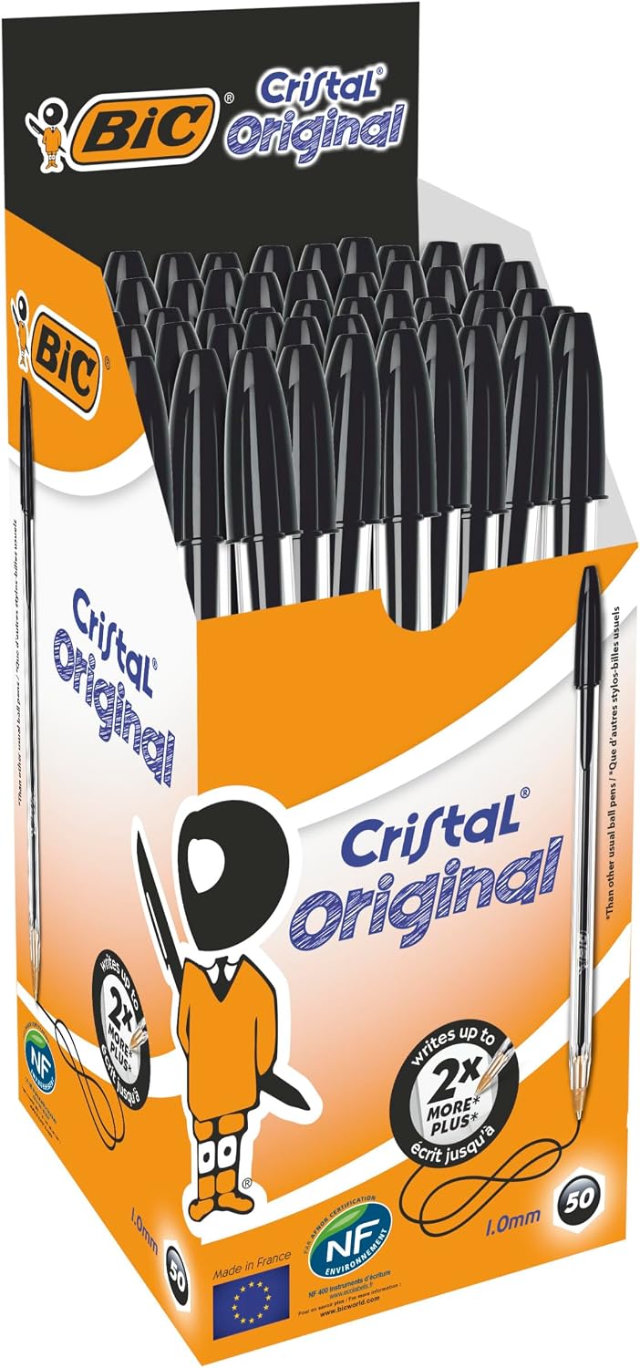 BIC Cristal Original bolígrafo 50 unidades 🖊