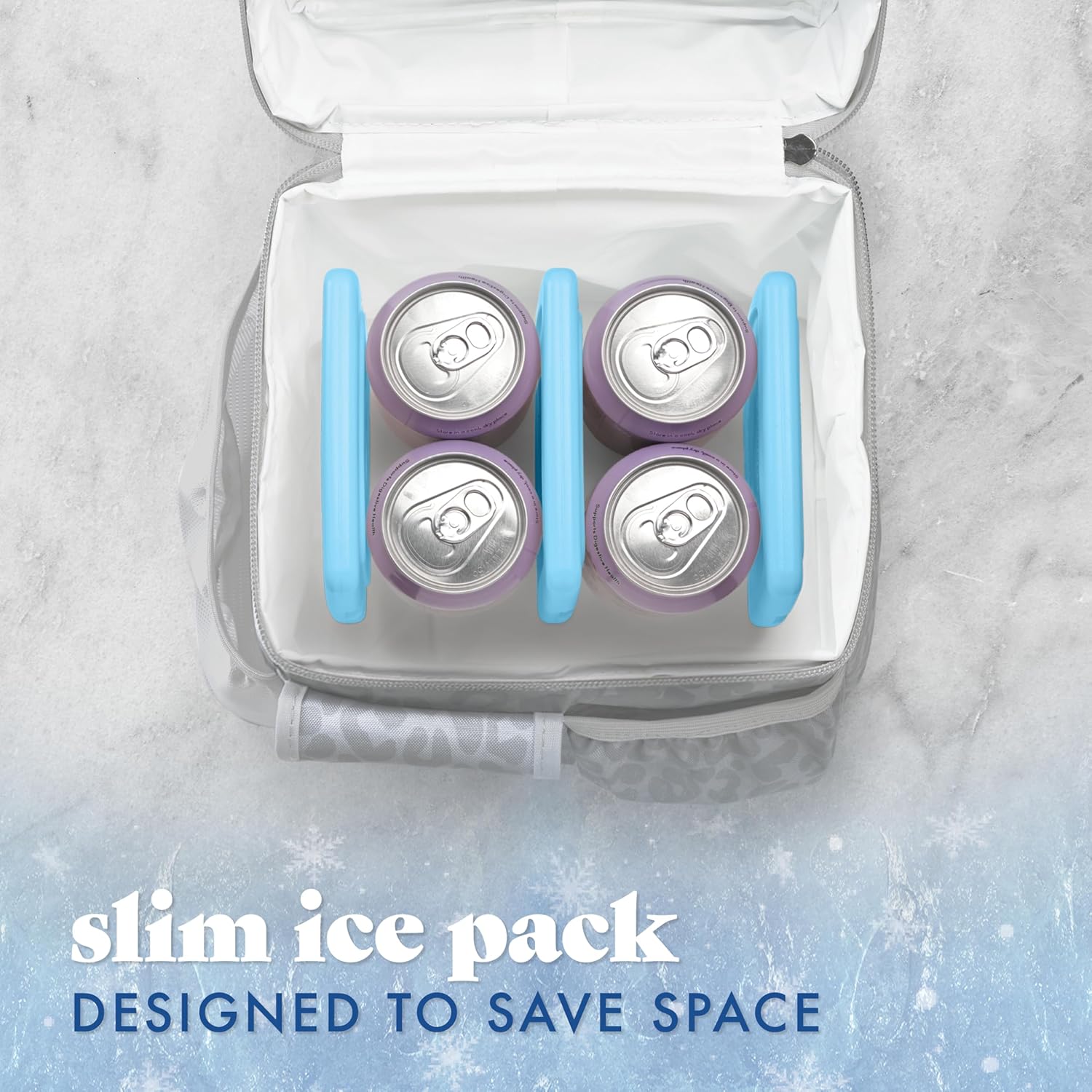 Thumbnail 6 de Cool Coolers by Fit & Fresh Slim Ice Packs (Set of 4) — Quick Freeze Reusable Lunch Cooler Packs