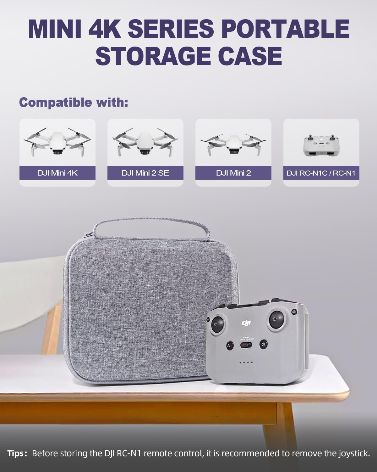 Thumbnail 1 de LINGHUANG Mini 4K Case: Compact Waterproof Travel Storage Bag for DJI Mini series