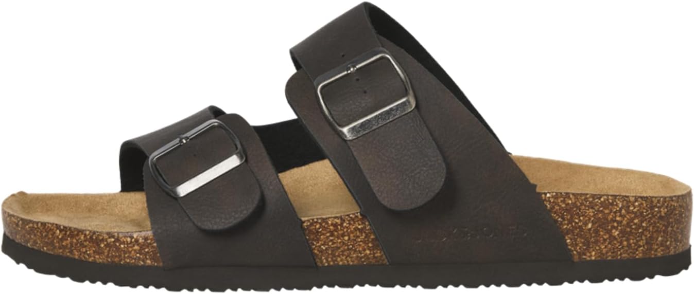 Detalle de Jack & Jones Homme Jfwmalmo Syn Suede Sandales – confort et style décontracté