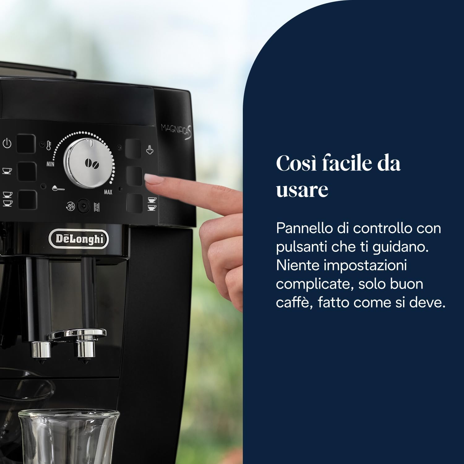 Thumbnail 5 de De’Longhi Magnifica S ECAM11.112.B macchina da caffè automatica con espresso e cappuccino