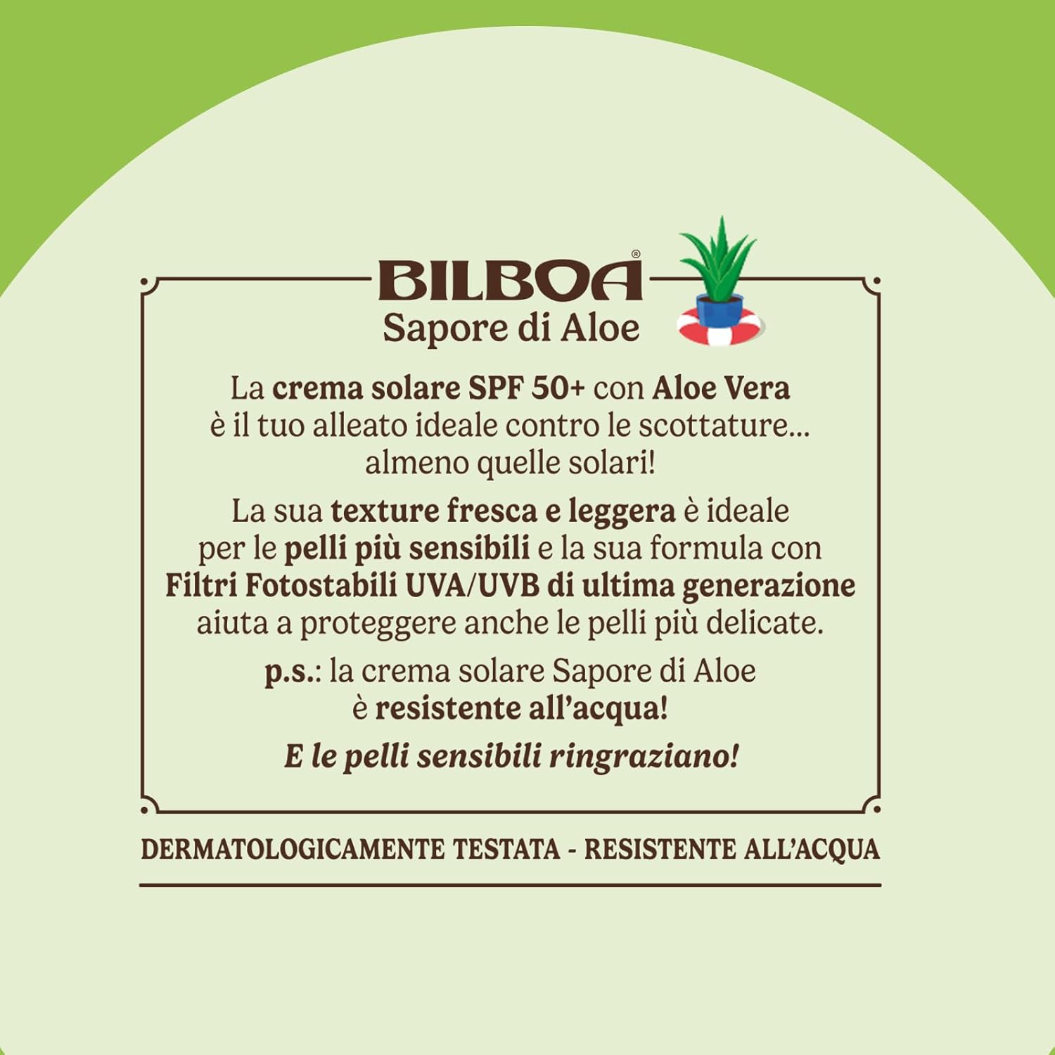 Thumbnail 2 de Bilboa In Viaggio Aloe SPF50 Crema Solare
