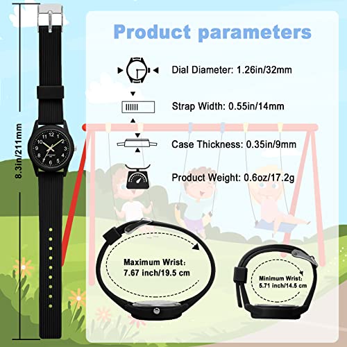 Thumbnail 4 de SOCICO Kid's Analog Watch for 3–12 Year Olds — 50M Water-Resistant Timepiece