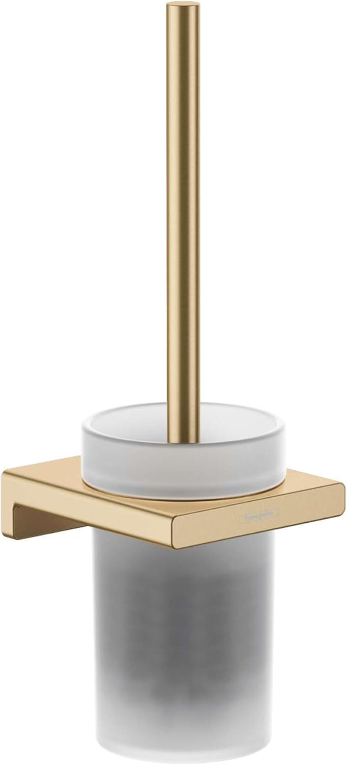 Detalle de Hansgrohe AddStoris 41752140 Porte-brosse WC mural Bronze brossé