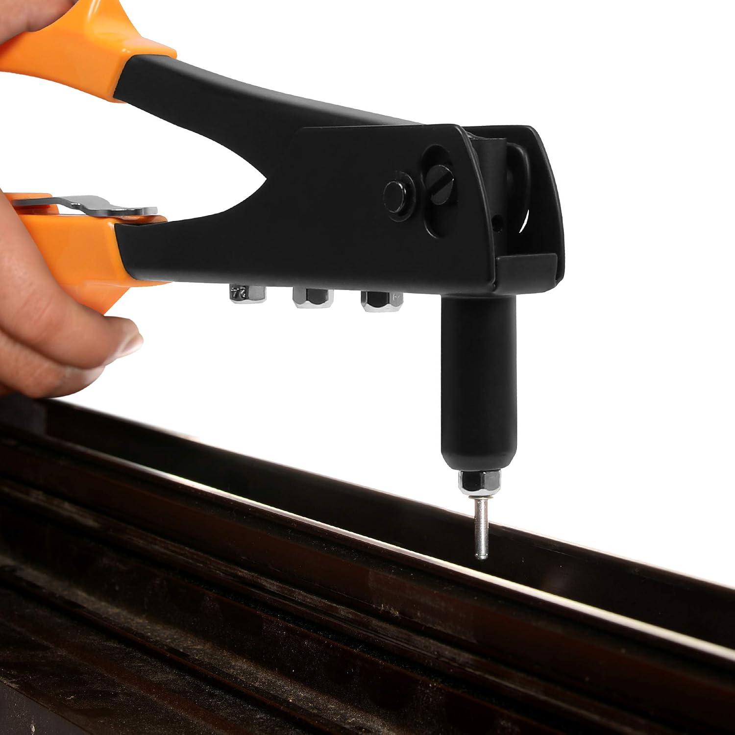Thumbnail 6 de BEETRO Heavy Duty Hand Riveter Review: 4 size set with 100 rivets for metal, plastic and leather