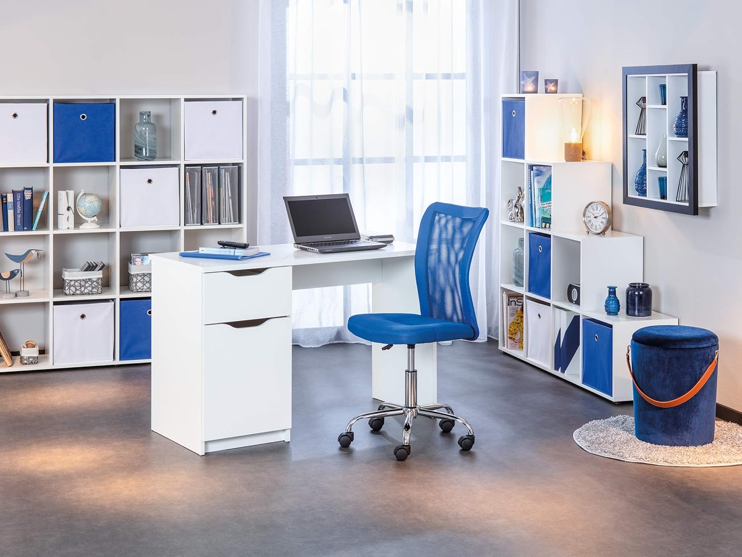 Detalle de Inter Link Sedia da ufficio per bambini Bonnie: ergonomica, regolabile e girevole