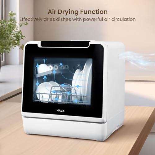 Thumbnail 4 de HAVA Table Top Dishwasher: Compact, Efficient Countertop Model with 8 Wash Programs