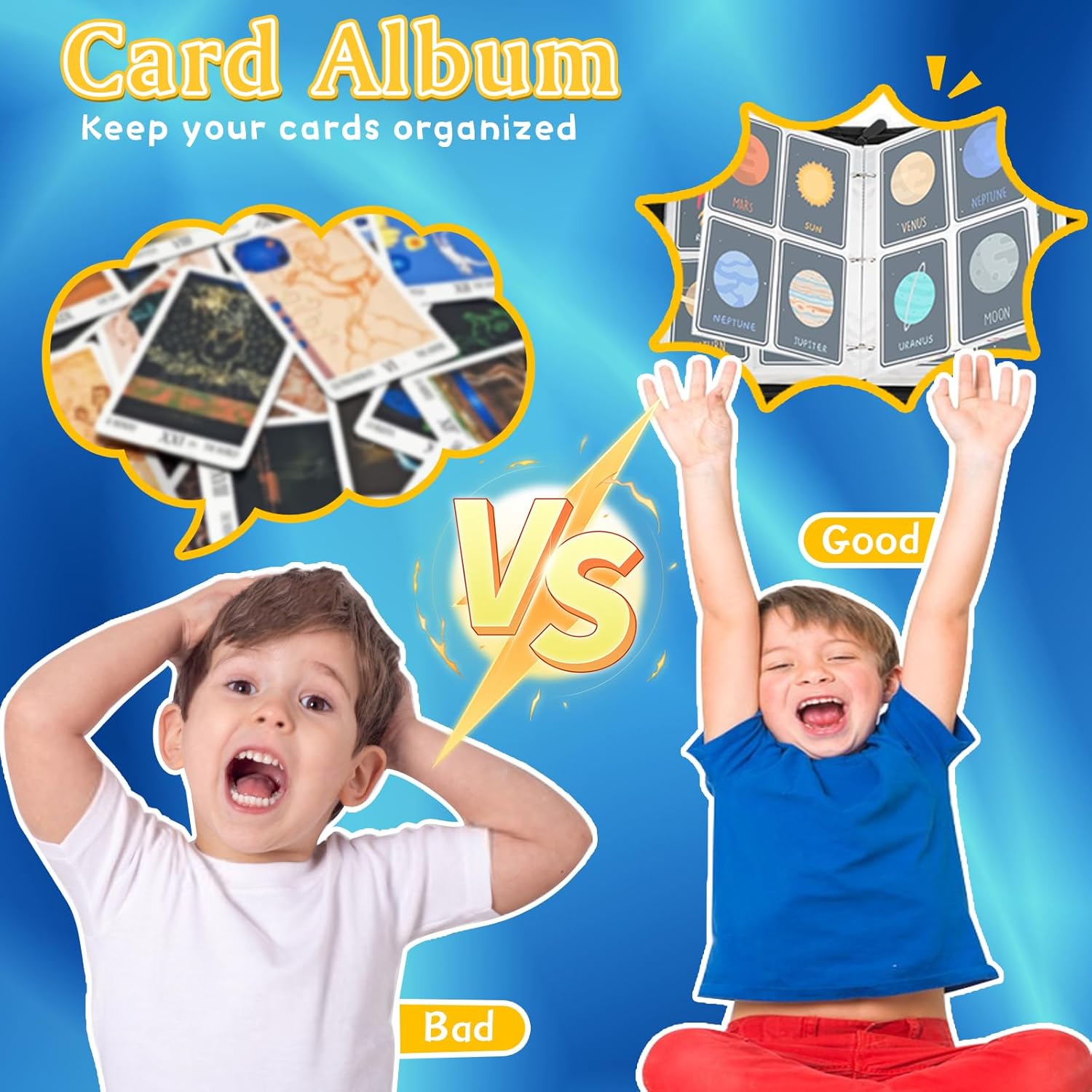 Thumbnail 5 de Sammelkarten Album 50 Seiten 400 Karten