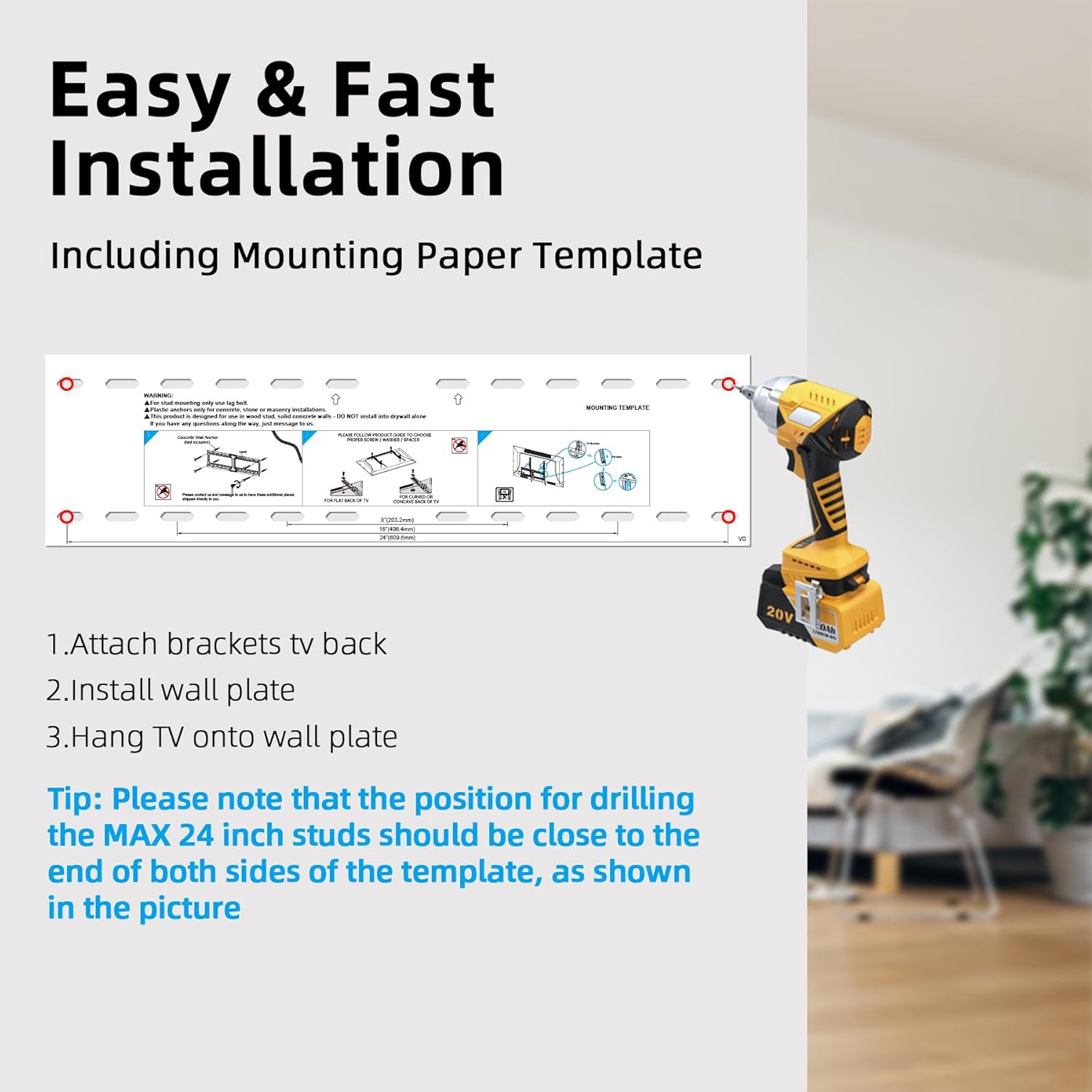 Thumbnail 5 de Fixed Wall Mount for 37–86 inch TVs