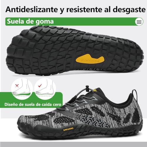 Detalle de SAGUARO Mujere Barefoot Trail Running Shoes Hombre: calzado ligero para exterior