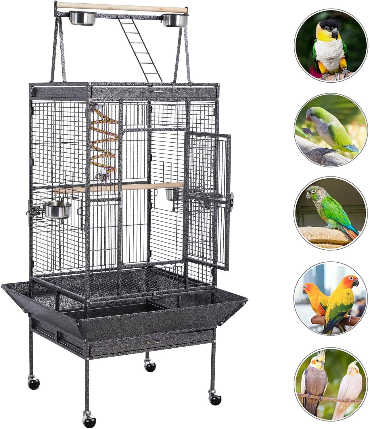 Detalle 2 de Yaheetech 174cm Bird Cage large parrot cage