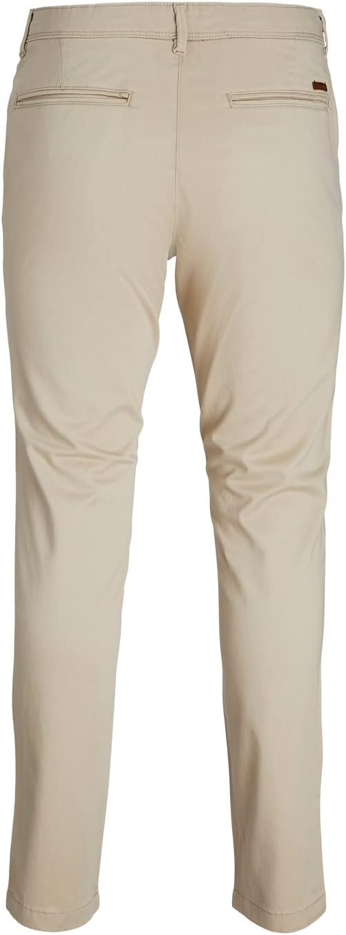 Detalle de Jack & Jones Herren Chinohose Jpstmarco Jjbowie Noos – Chinohose mit Stretchanteil