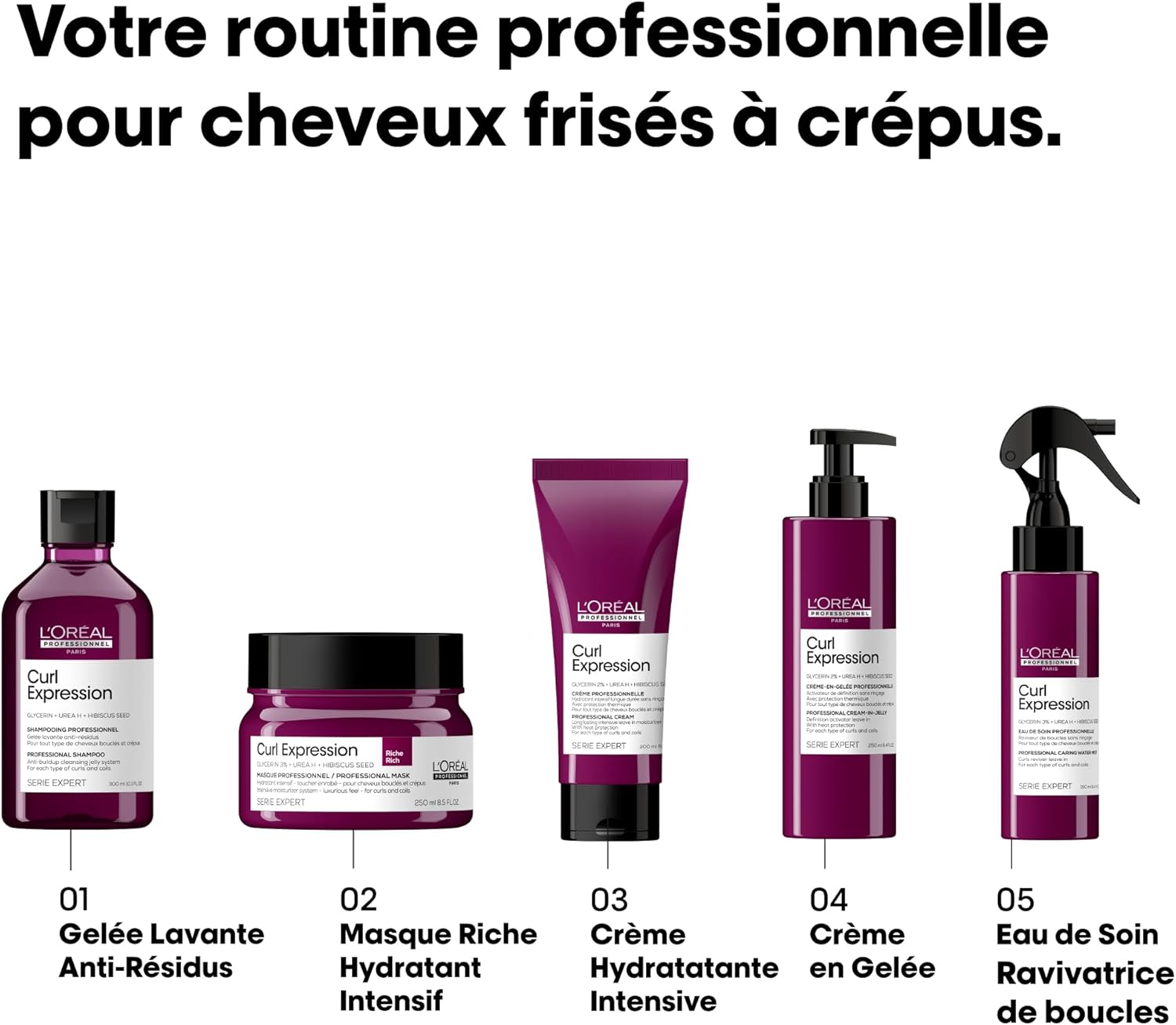 Thumbnail 5 de L'Oréal Professionnel Curl Expression Masque Hydratant pour Cheveux Bouclés et Crépus