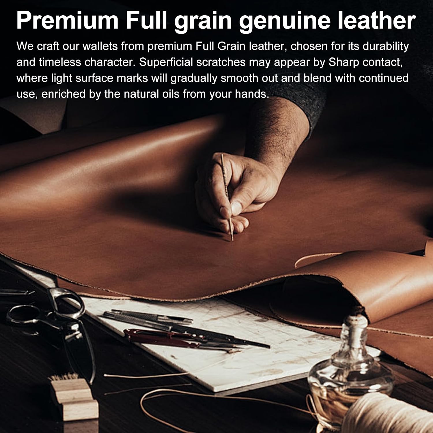 Thumbnail 4 de Genuine Leather RFID Wallet