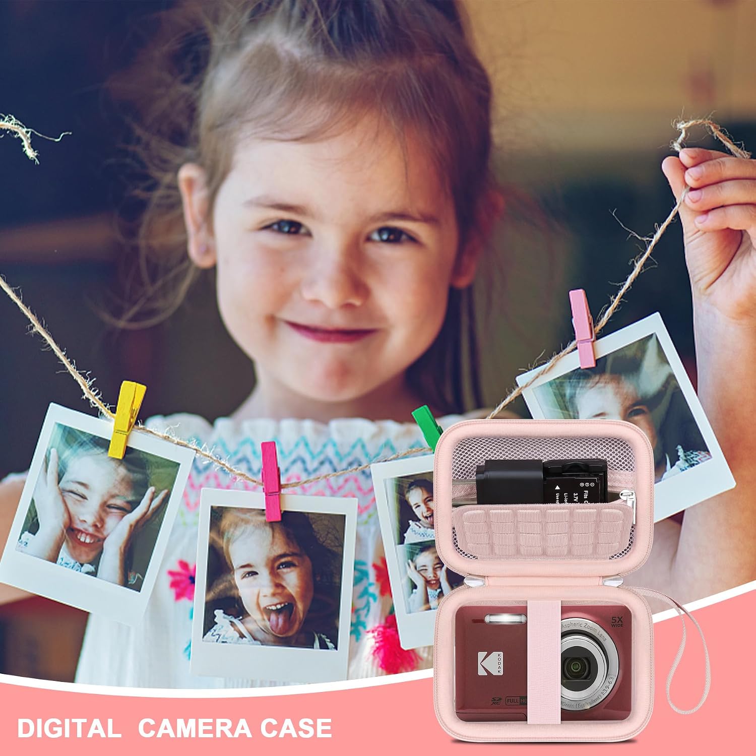 Thumbnail 6 de Canboc Pink Case for Kodak PIXPRO