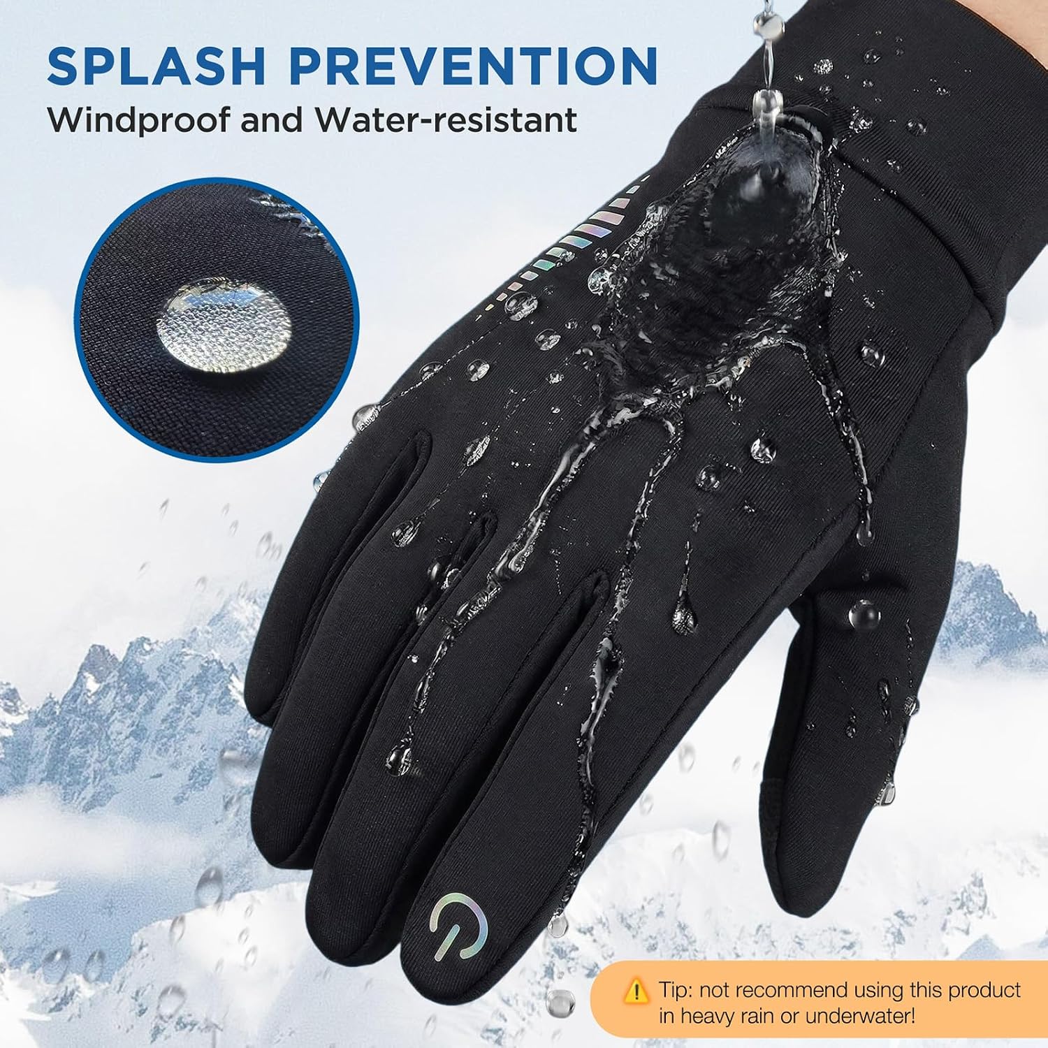 Detalle 2 de SIMARI Kids Winter Gloves ages 3-15