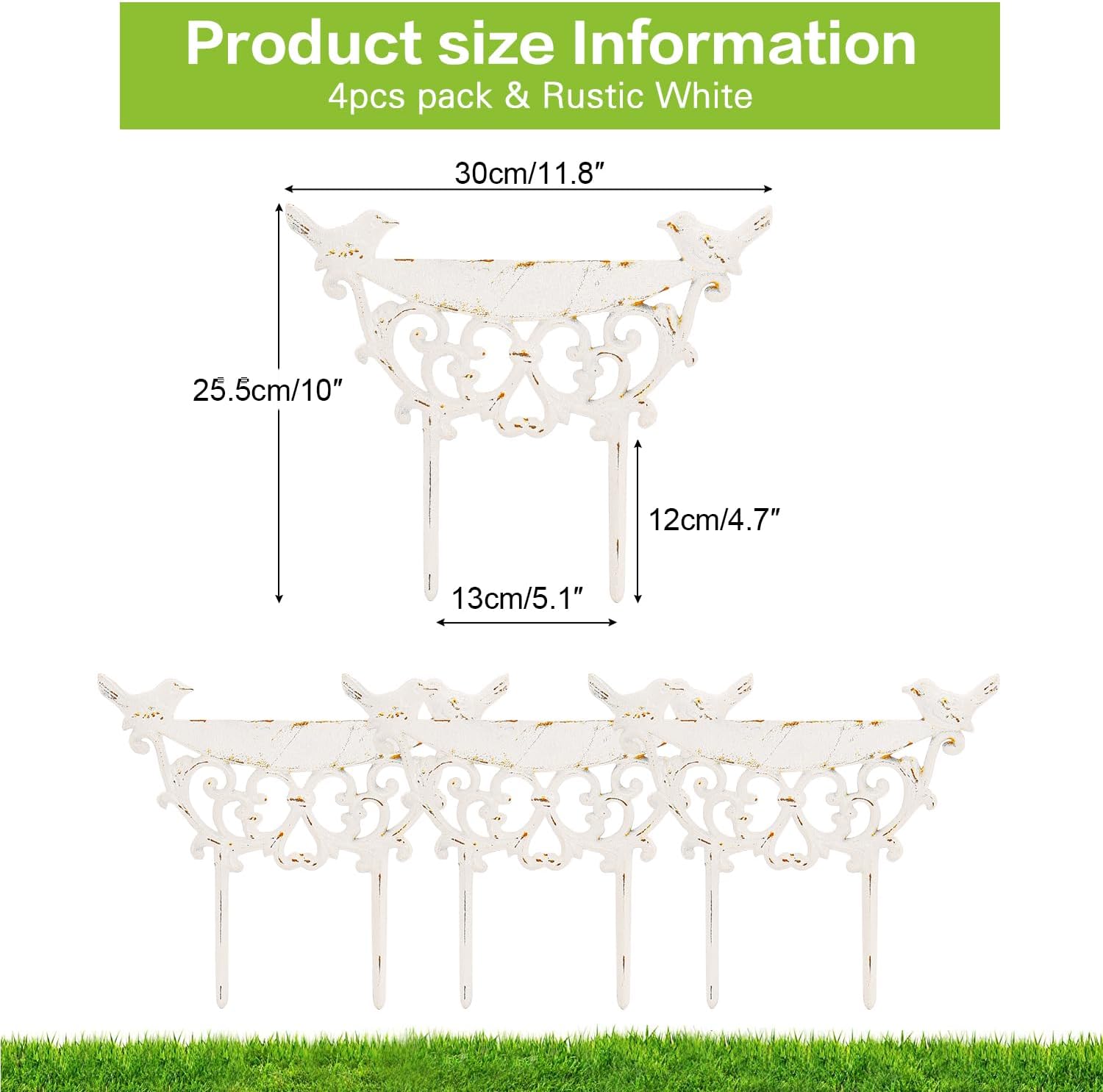 Detalle 1 de Sungmor Cast Iron Garden Edging