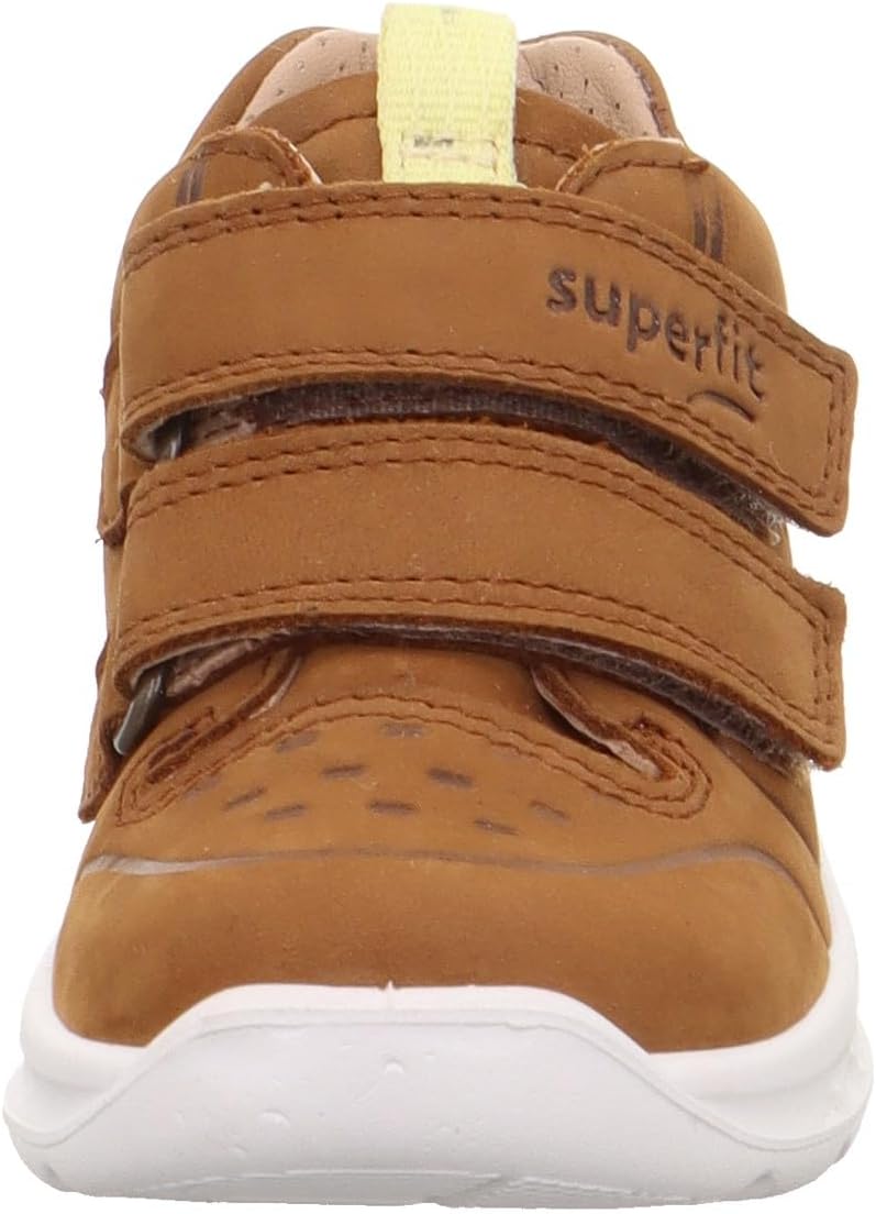 Thumbnail 1 de Superfit BREEZE Sneaker 1-000363 Jungen – Halbschuh/Lauflernschuh/Erstlingsschuh aus Leder in Braun/Gelb