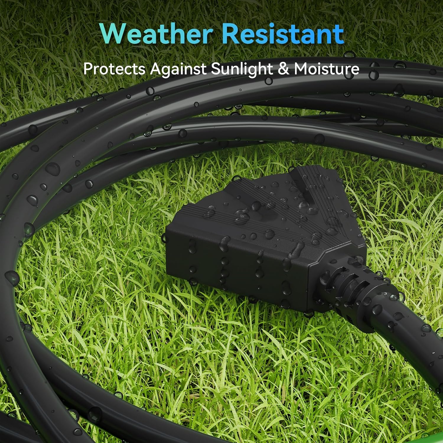 Thumbnail 6 de K KASONIC FL-115 100 ft Extension Cord, 3 Outlets, Grounded 16/3 SJTW