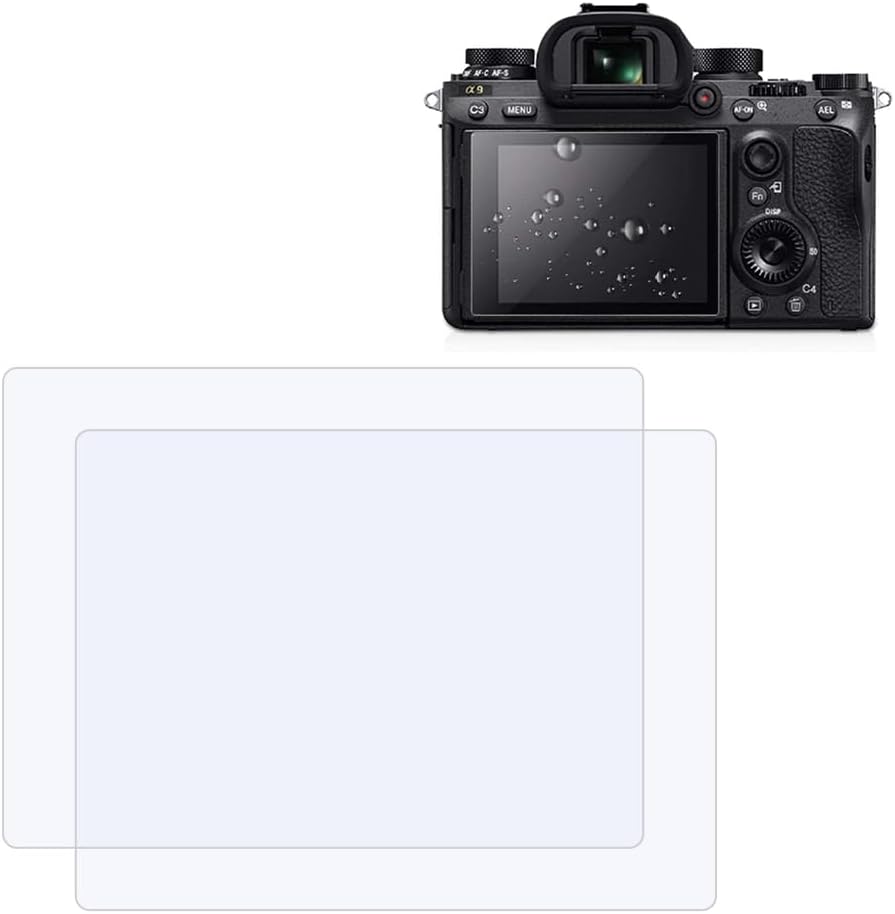 TUCANA 2PCS tempered glass screen protector for Sony A7 IV (Alpha 7 IV) LCD