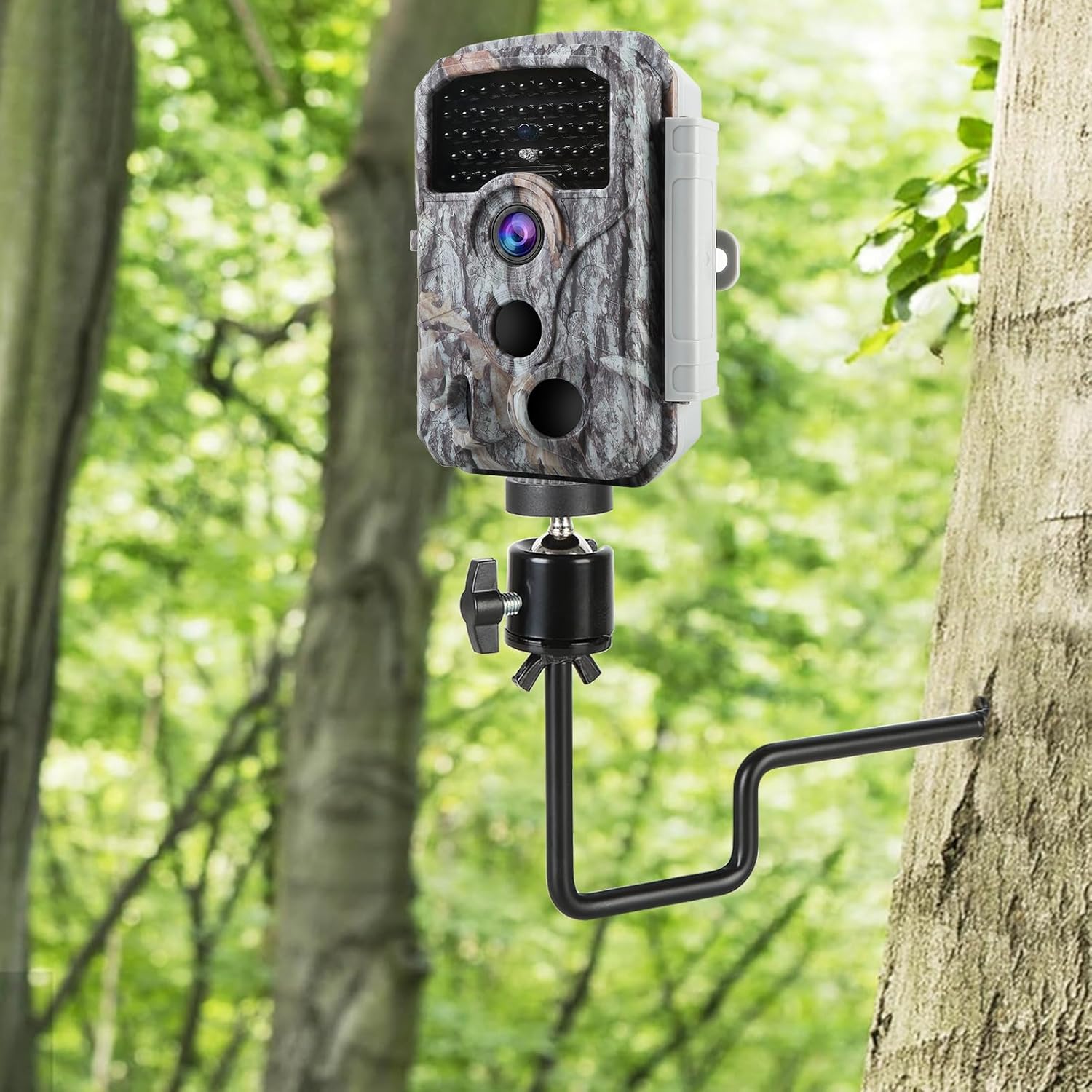 Thumbnail 6 de Acuxiaza Trail Camera Tree Mount — 4 Pack, 360° Adjustable, 1/4"-20 Screws