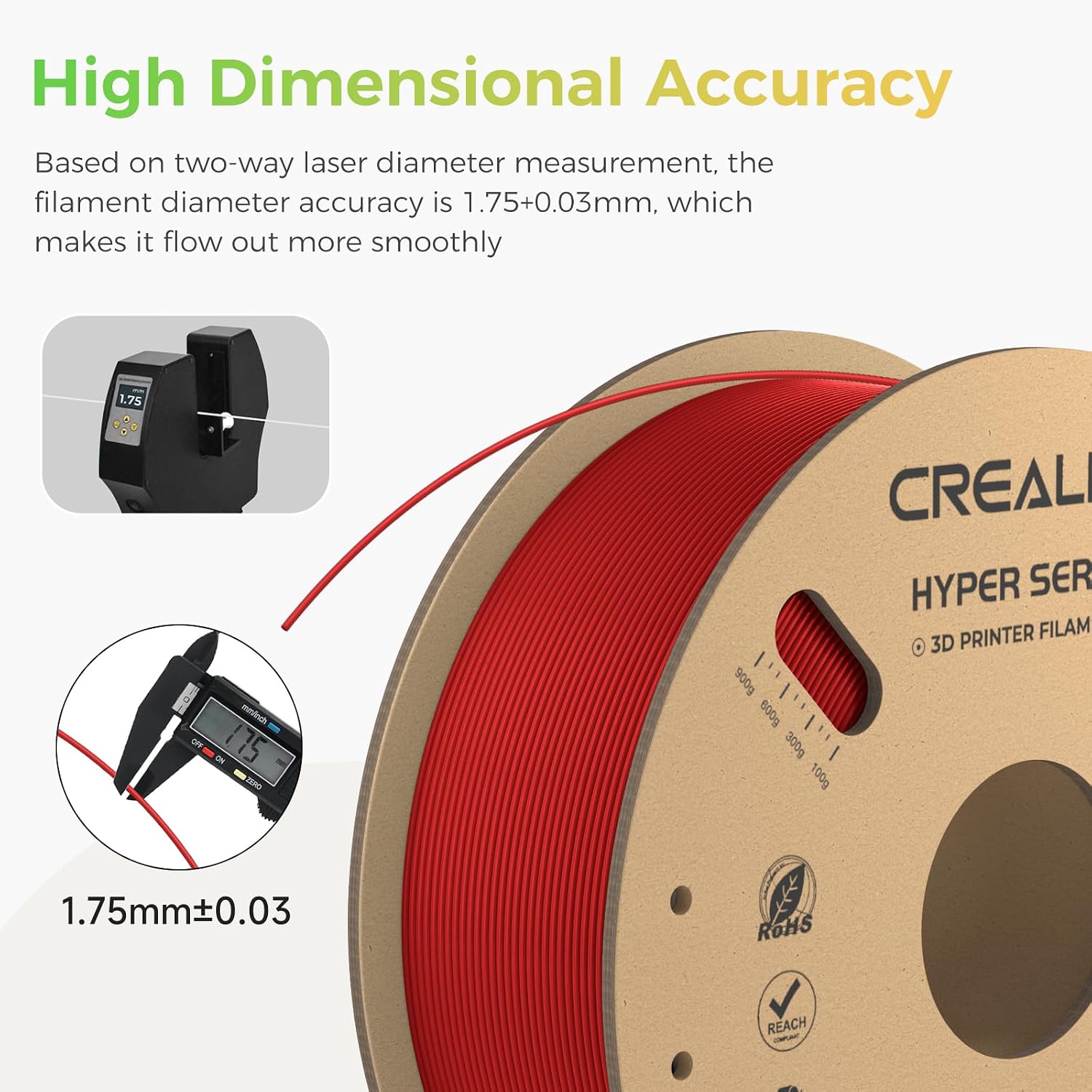 Thumbnail 6 de Creality Hyper PLA Filament 4KG