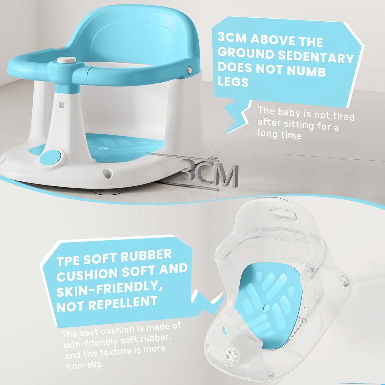 Detalle de UBRAVOO Baby Bath Seat 6-24 Months