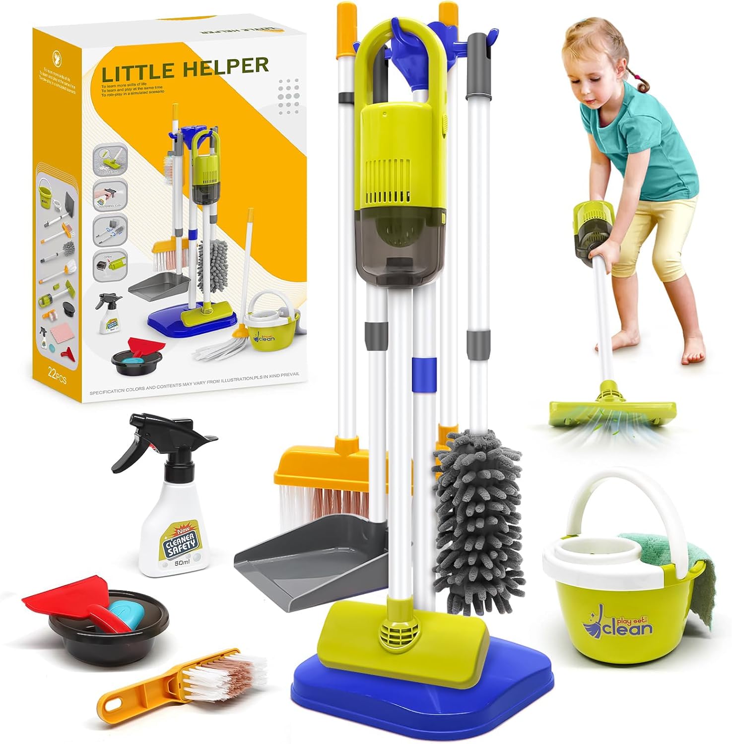 Thumbnail 6 de Dreamon Toddler Cleaning Set 14Pcs