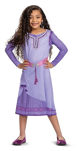 Disney Wish - Disfraz Asha Oficial para Niñas