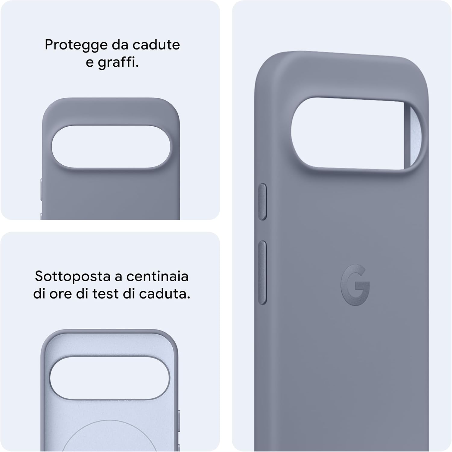 Thumbnail 4 de Google Pixelsnap Cover per Pixel 10 & Pixel 10 Pro in blu indaco (Made by Google) – Protezione duratura